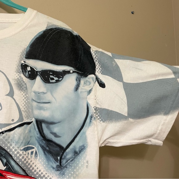 Dale Earnhardt Jr. All Over Print Front and Back Graphic Tee Size Medium - Picture 5 of 11